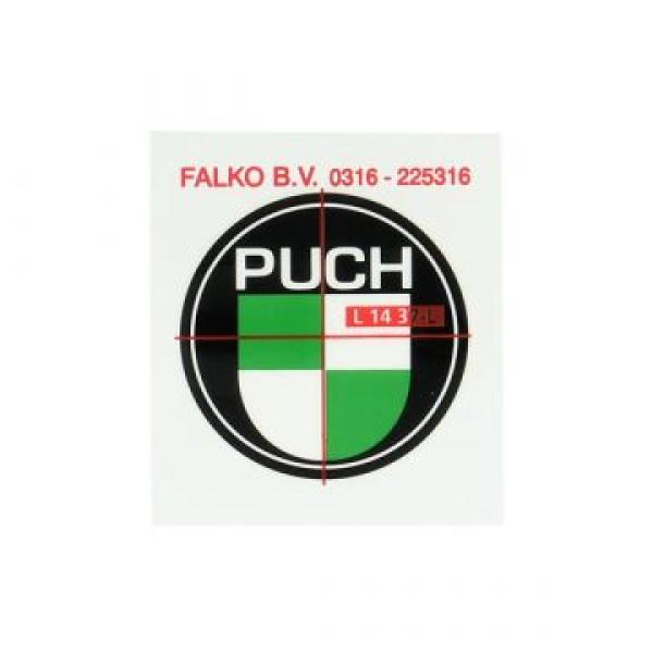Aufkleber Puch-Logo rund 40mm